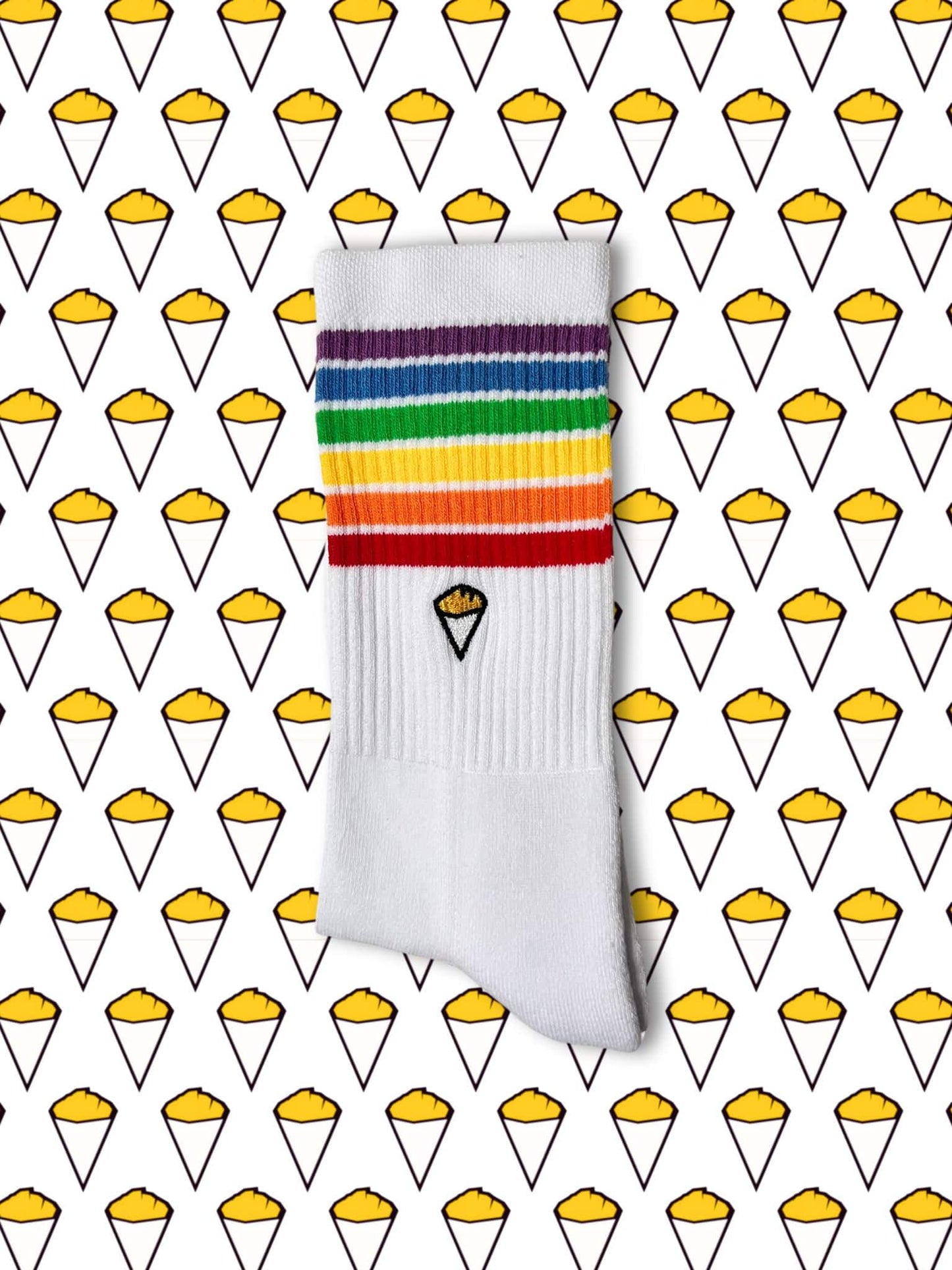Chaussettes tennis vintage unies BShirts