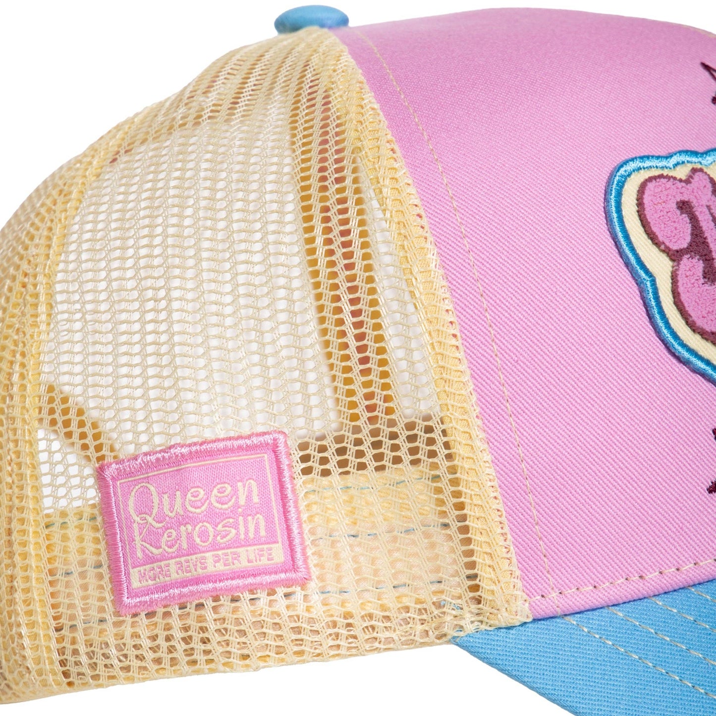 Casquette de camionneur 'Man Eater' en rose