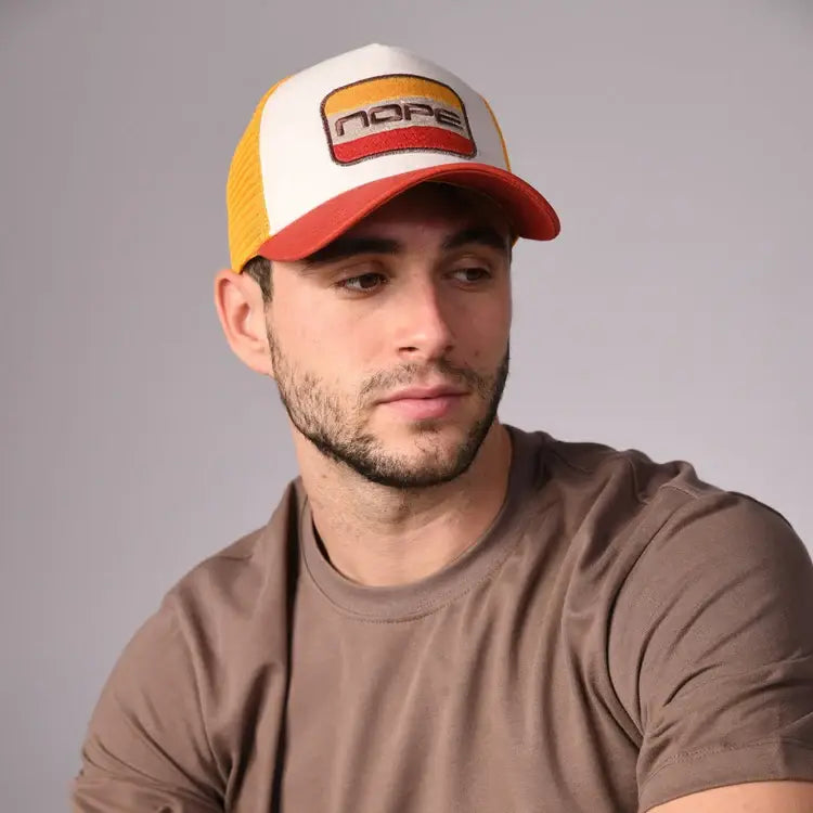 Casquette Trucker Vintage "Nope"