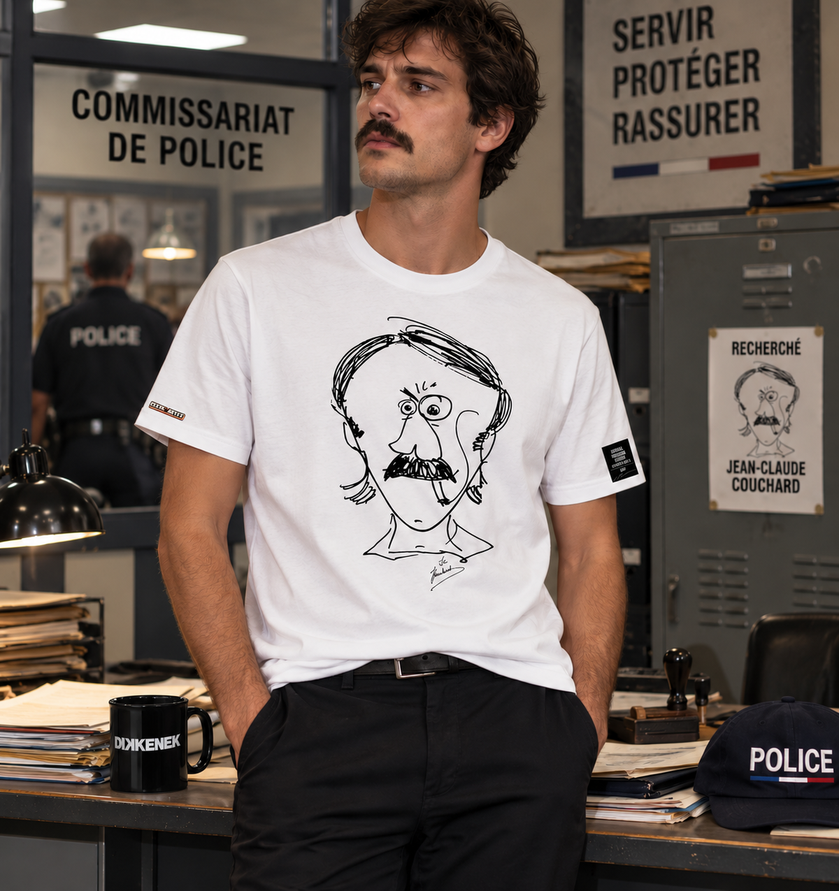 T-Shirt Unisexe JC Dikkenek