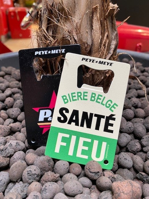 🎁 Décapsuleur et porte-clés en métal "Santé Fieu" (100% off)