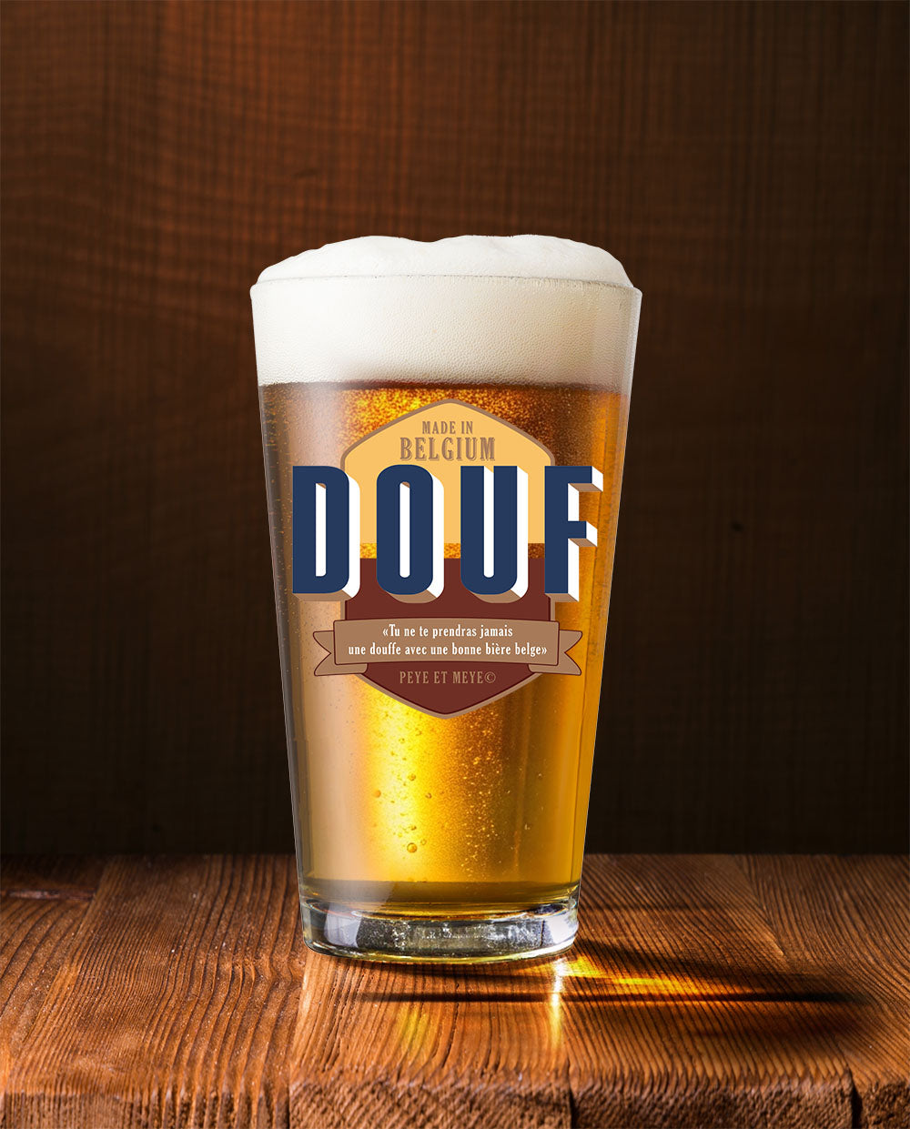Verre à bière "Douf" 37cl