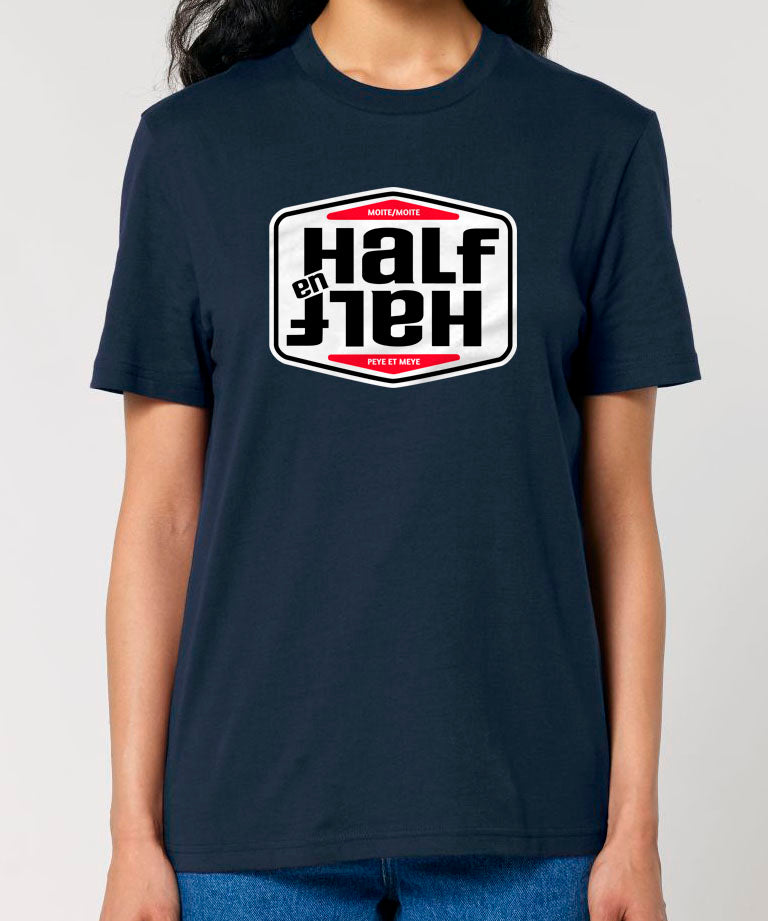 T-Shirt Unisexe "Half en Half"