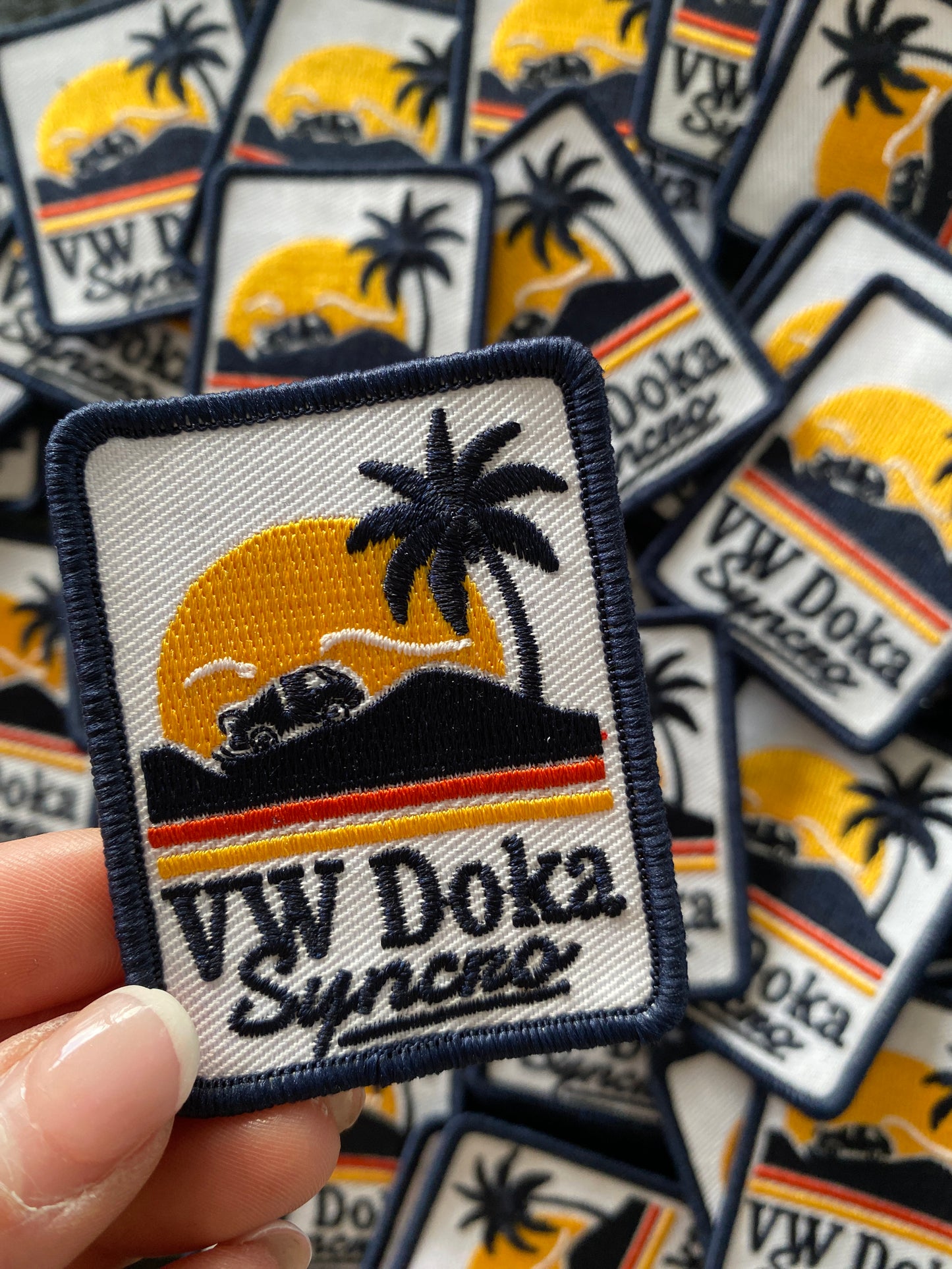 Écusson brodé "VW Doka Syncro »