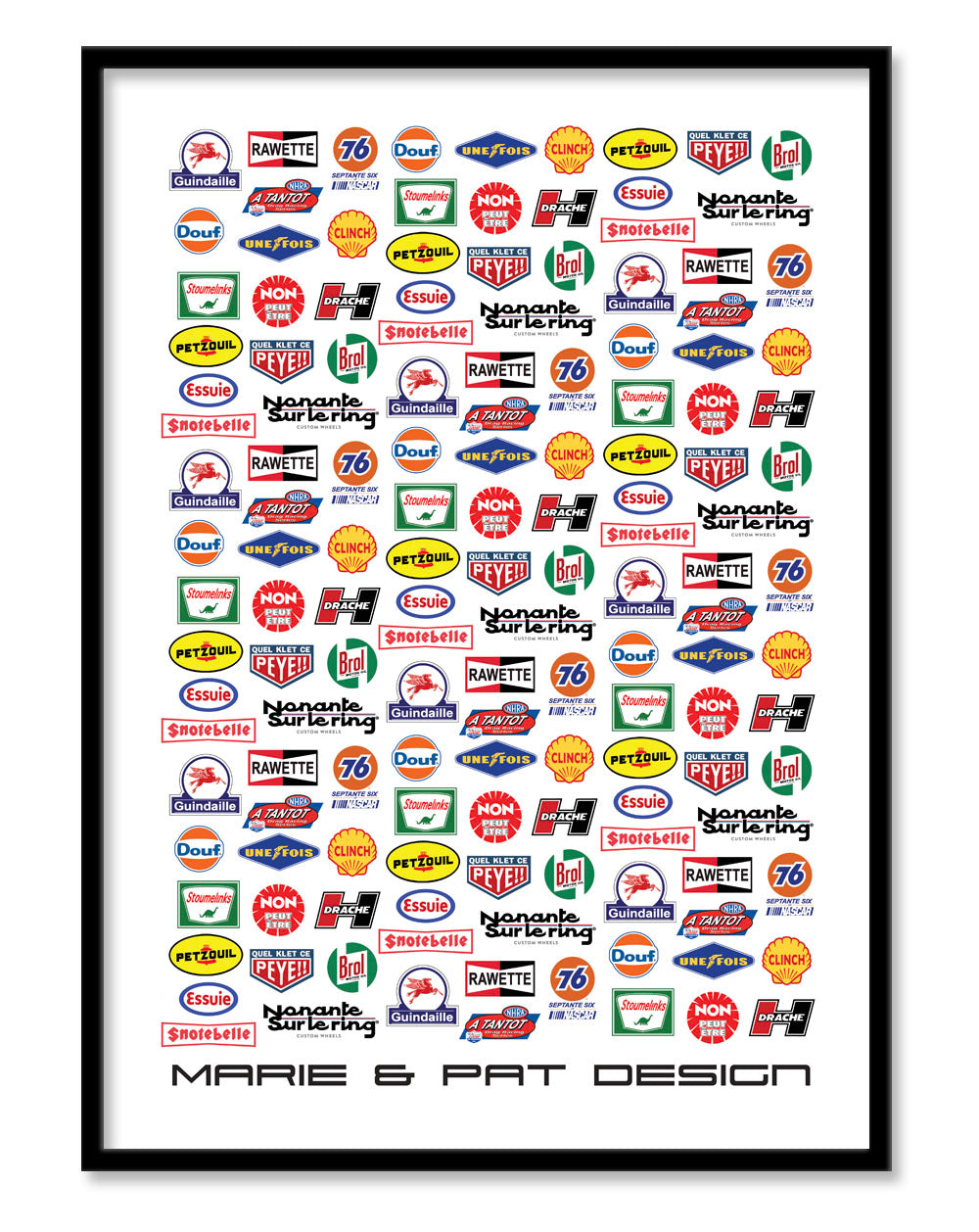 Affiche "Logos Peye et Meye" 594x840cm (format A1)