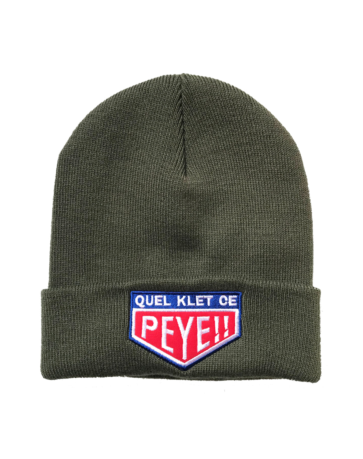 Bonnet en laine "Quel Klet ce Peye"
