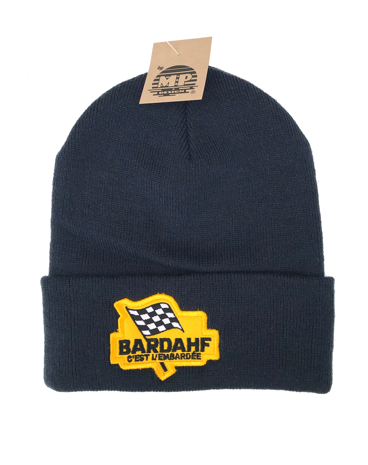 Bonnet en laine "Bardahf, c'est l'embardée"