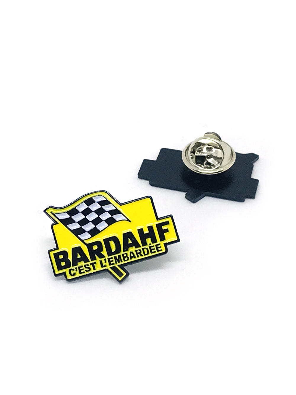 Pins en métal "Bardahf, c'est l'embardée"