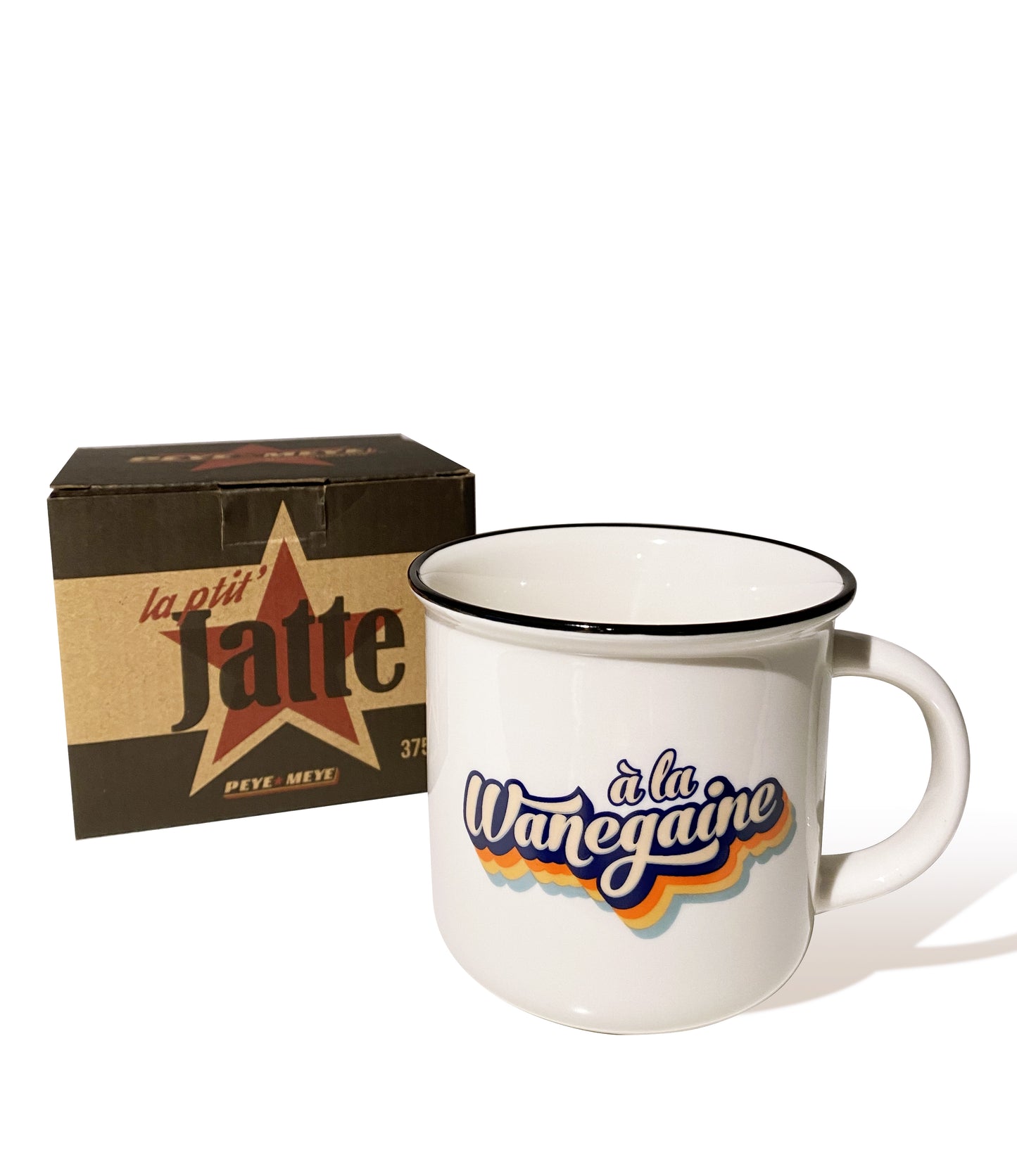 Mug vintage en céramique "à la Wanegaine"