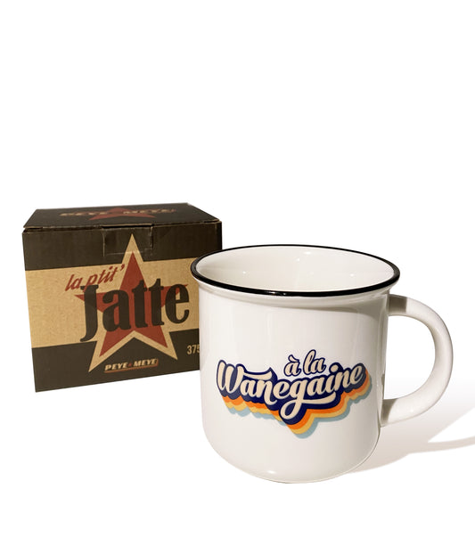 Mug vintage en céramique "à la Wanegaine"