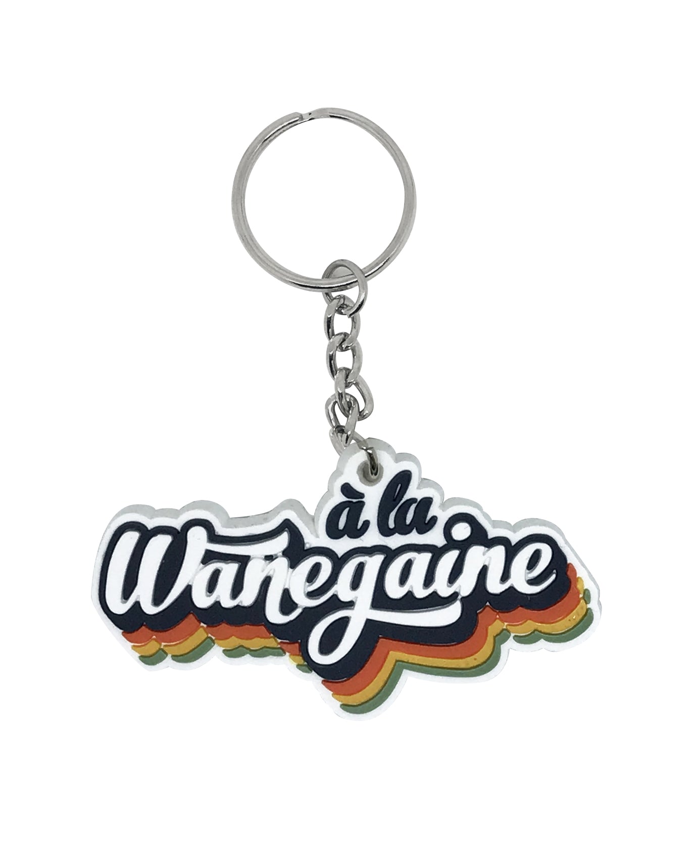 Porte-clés en silicone "à la Wanegaine"