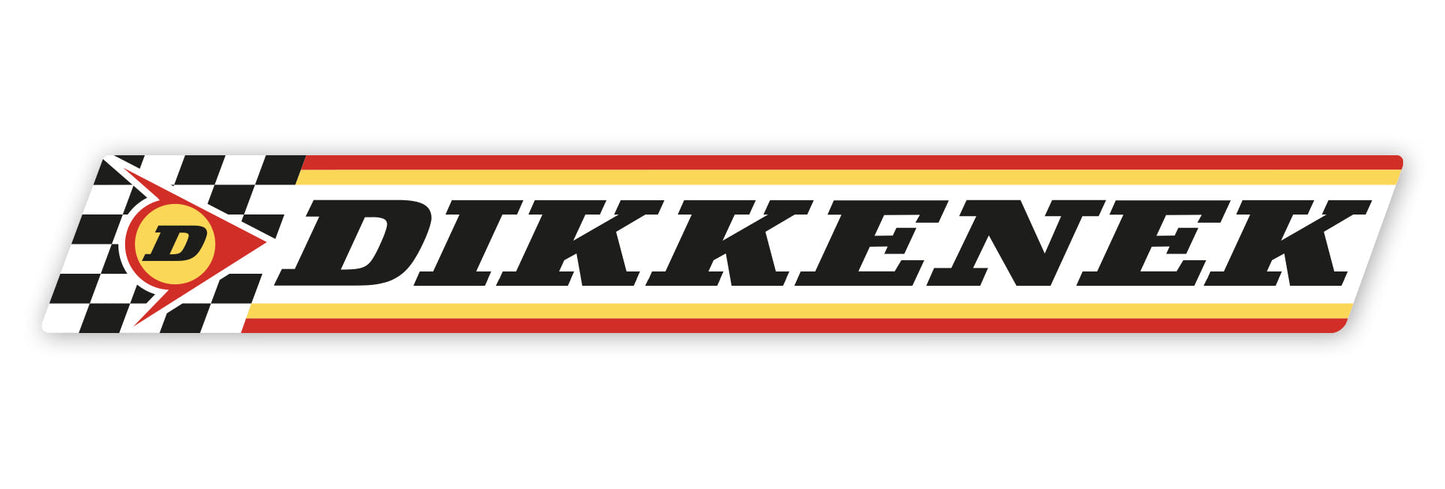 Autocollant de haute qualité "Dikkenek"