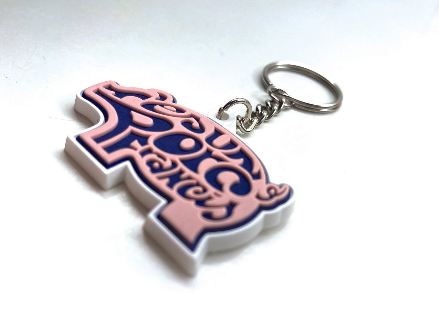 Porte-clés en silicone "T'es un Porc Francis"