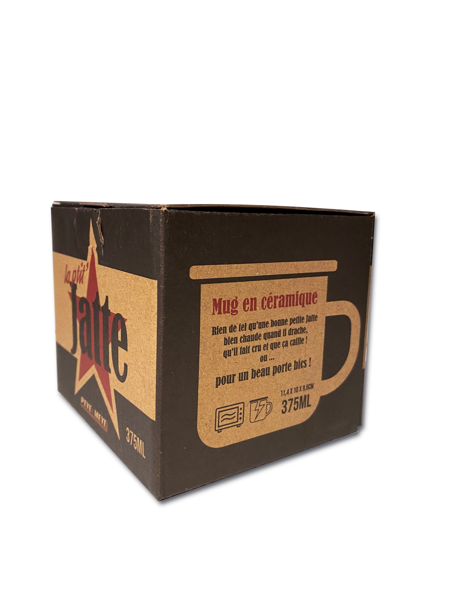 Mug vintage en céramique "Bardahf, c'est l'embardée"