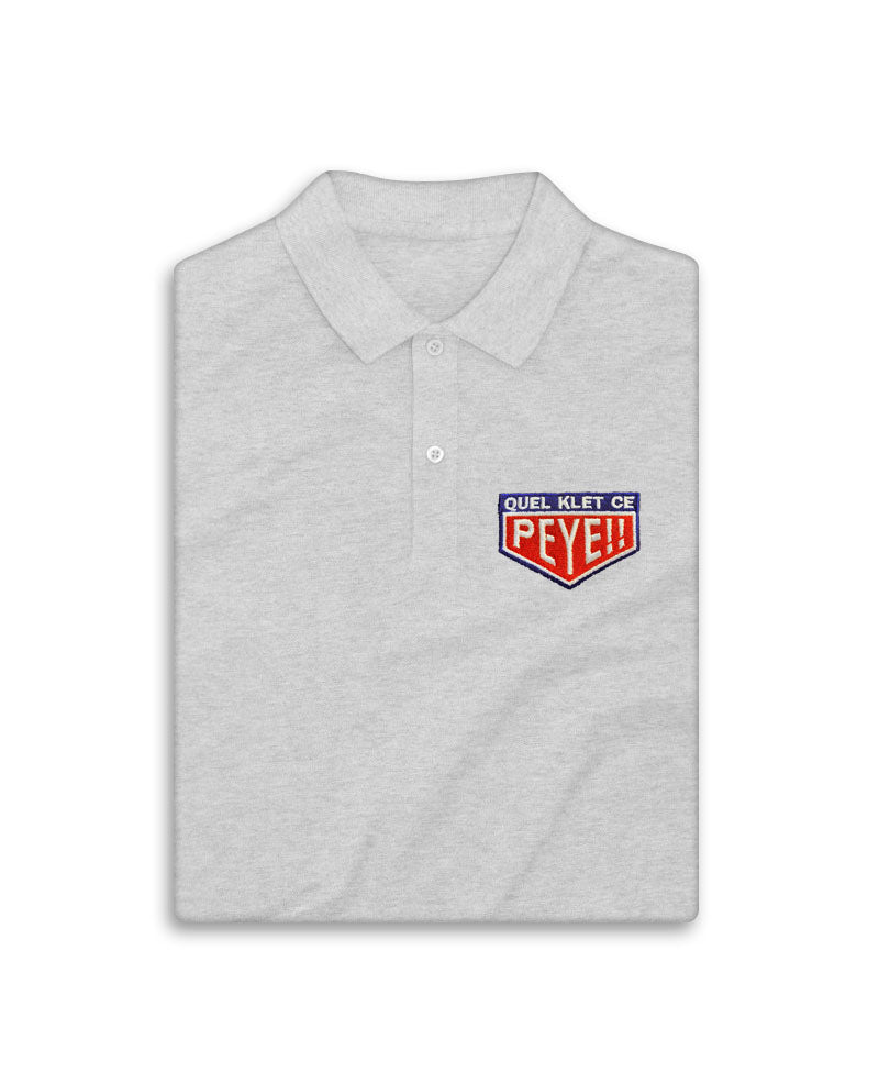 Polo Homme manches courtes "Quel Klet ce Peye"