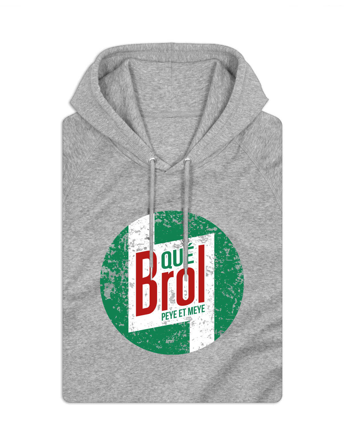 Sweatshirt unisexe avec capuche "Qué Brol"