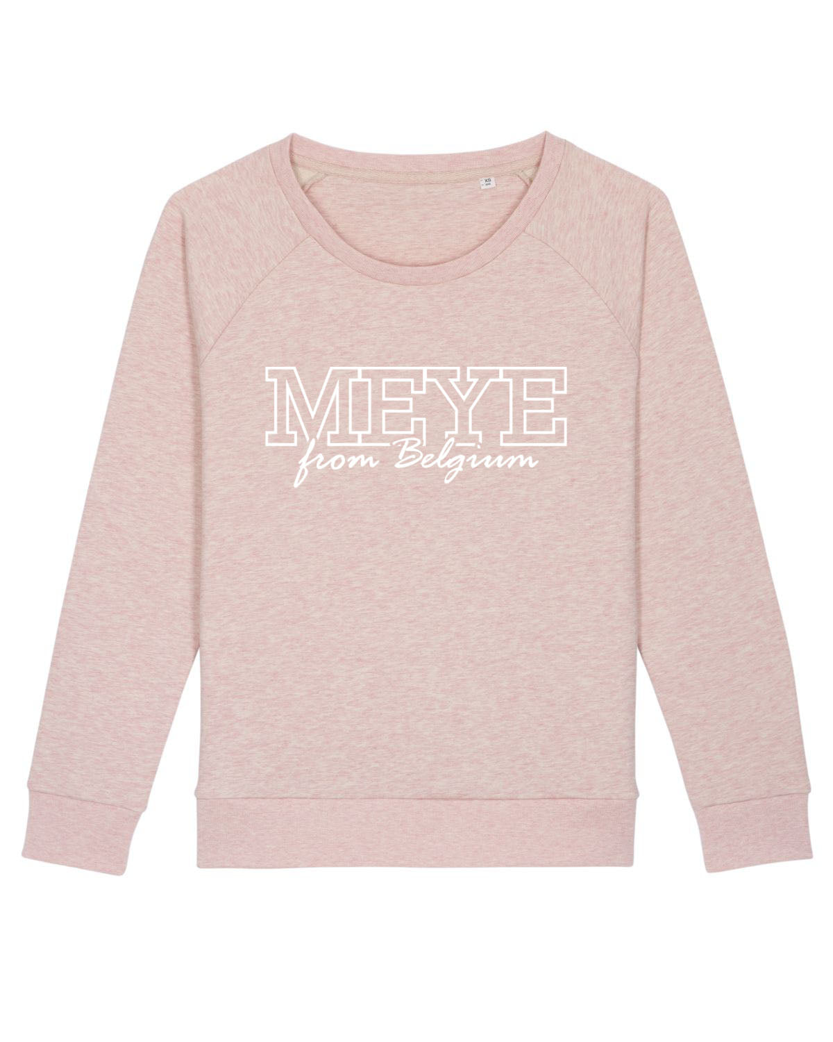 Sweatshirt Femme Col rond "Meye from Belgium"