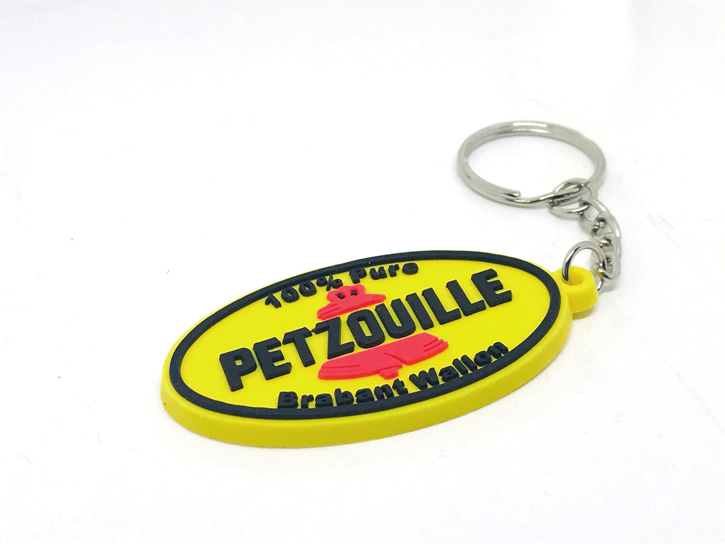 Porte-clés en silicone "Petzouille"