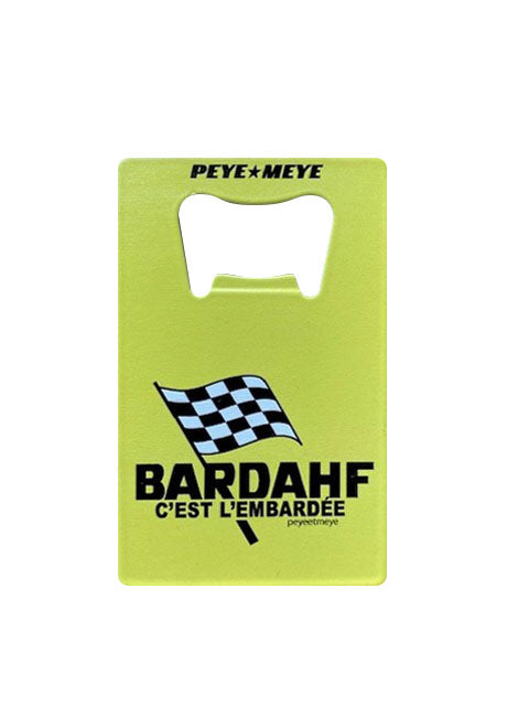 🎁 Décapsuleur et porte-clés en métal "Bardahf, c'est l'embardée" (100% off)