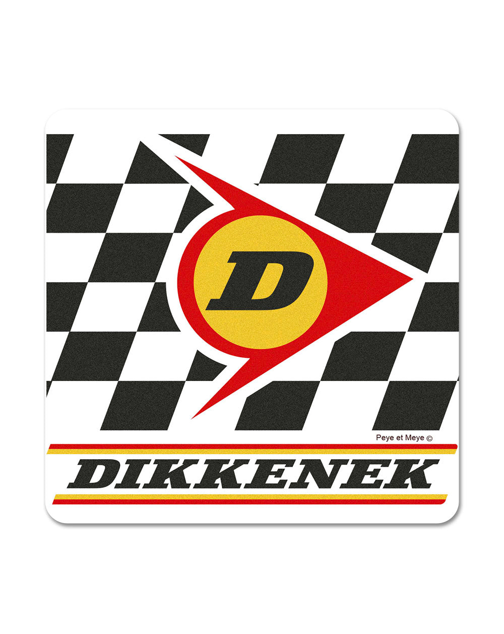 Sous-Bock Mat "Dikkenek"