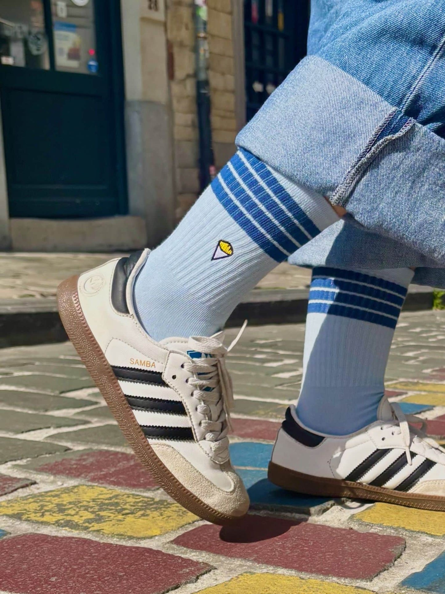 Chaussettes tennis vintage unies BShirts