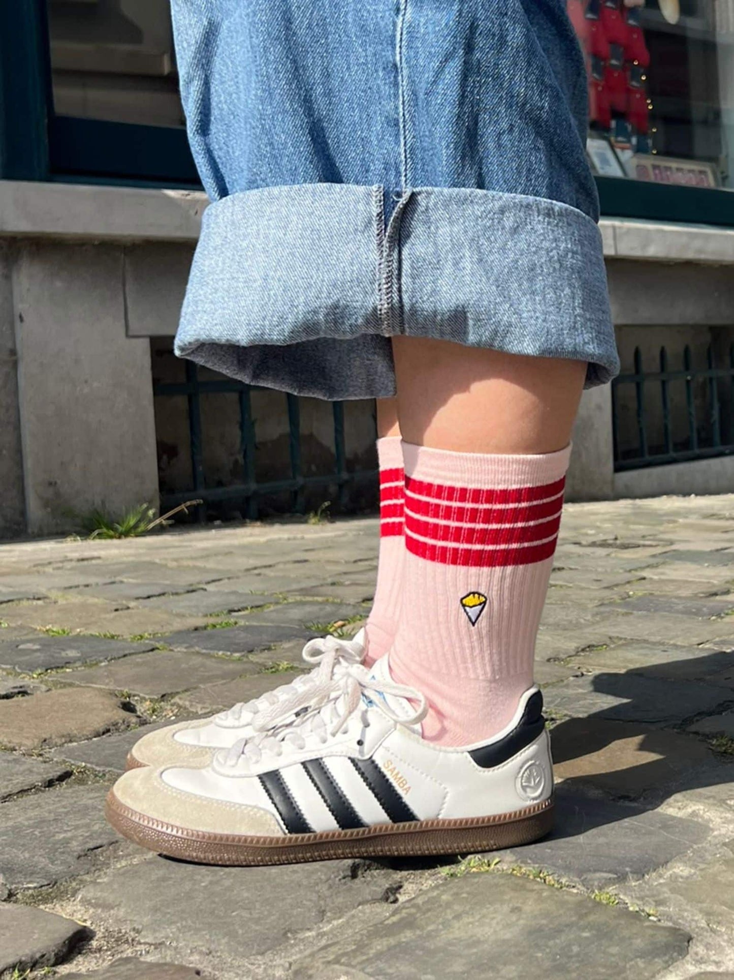 Chaussettes tennis vintage unies BShirts