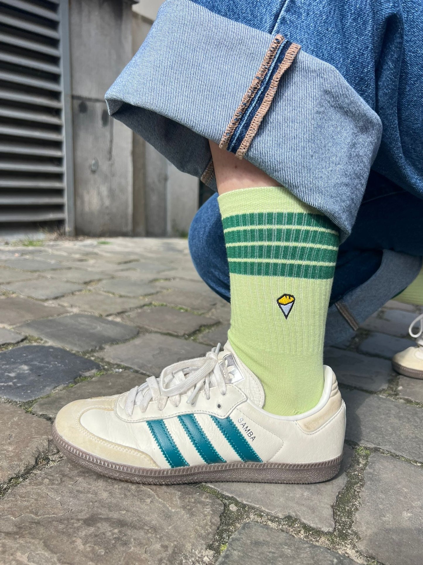 Chaussettes tennis vintage unies BShirts