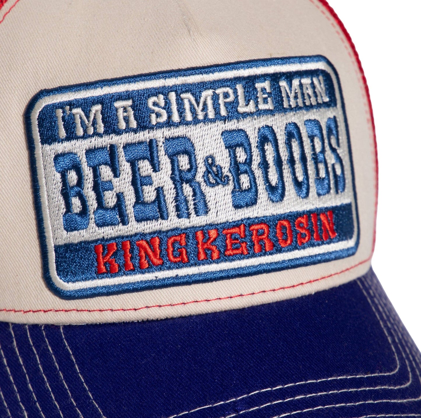 Casquette de camionneur «Beer & Boobs»