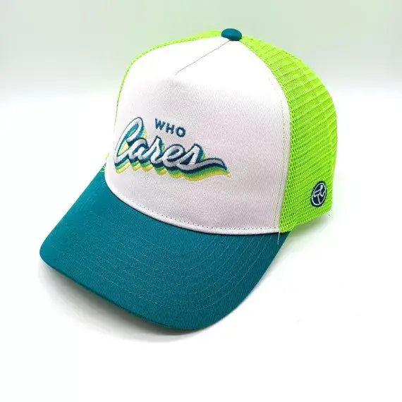 Casquette stylée en coton avec fermeture réglable « Wen interessiert's »