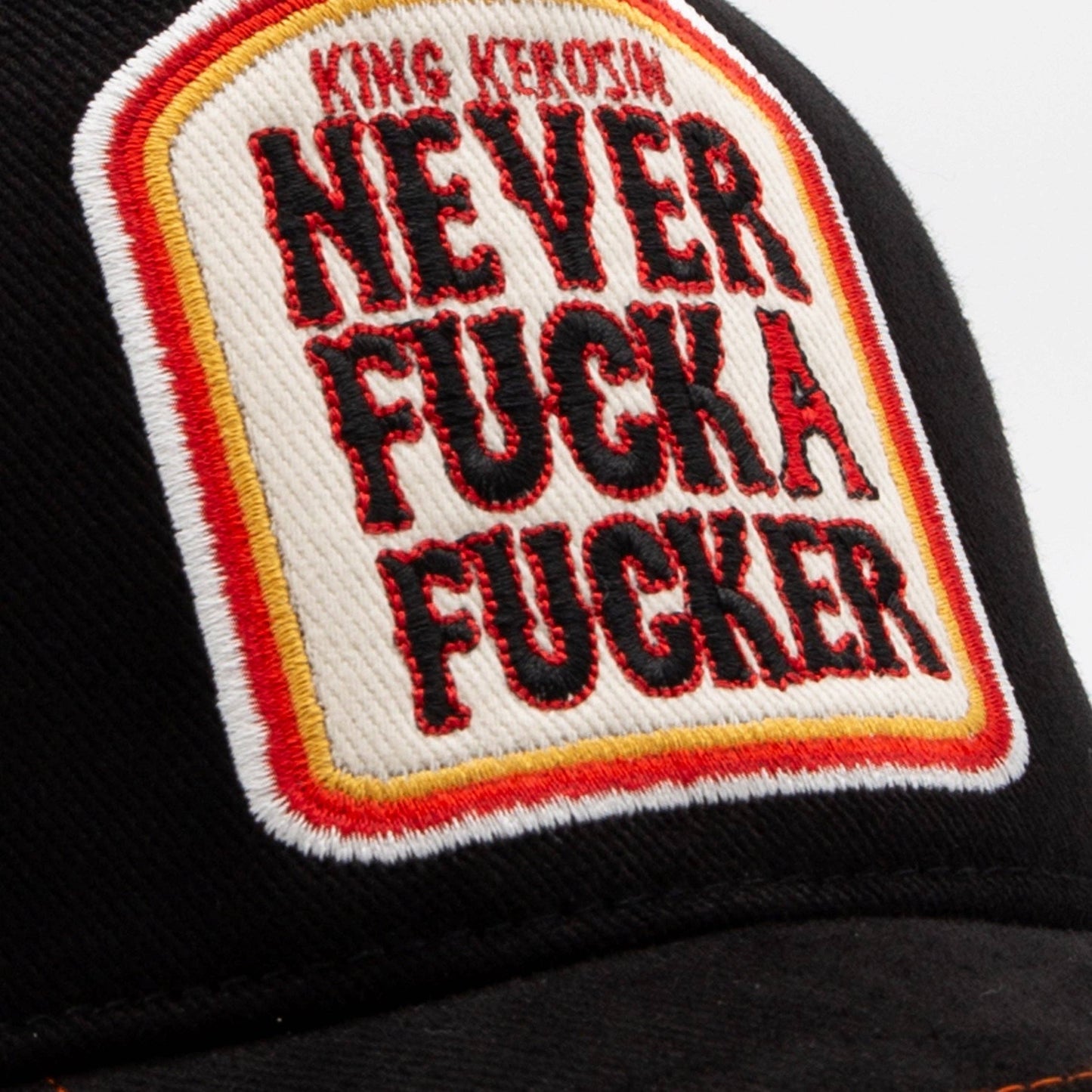 Casquette de camionneur «Never Fuck a Fucker»