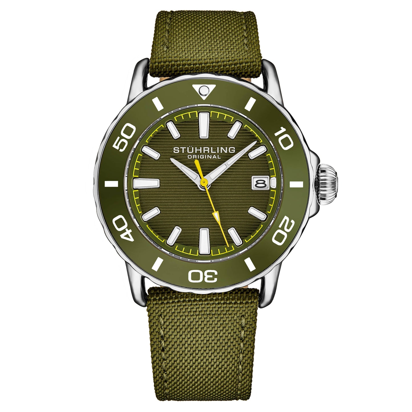 Explorateur Quartz 40mm Plongeur - Boîtier et Bracelet Verts