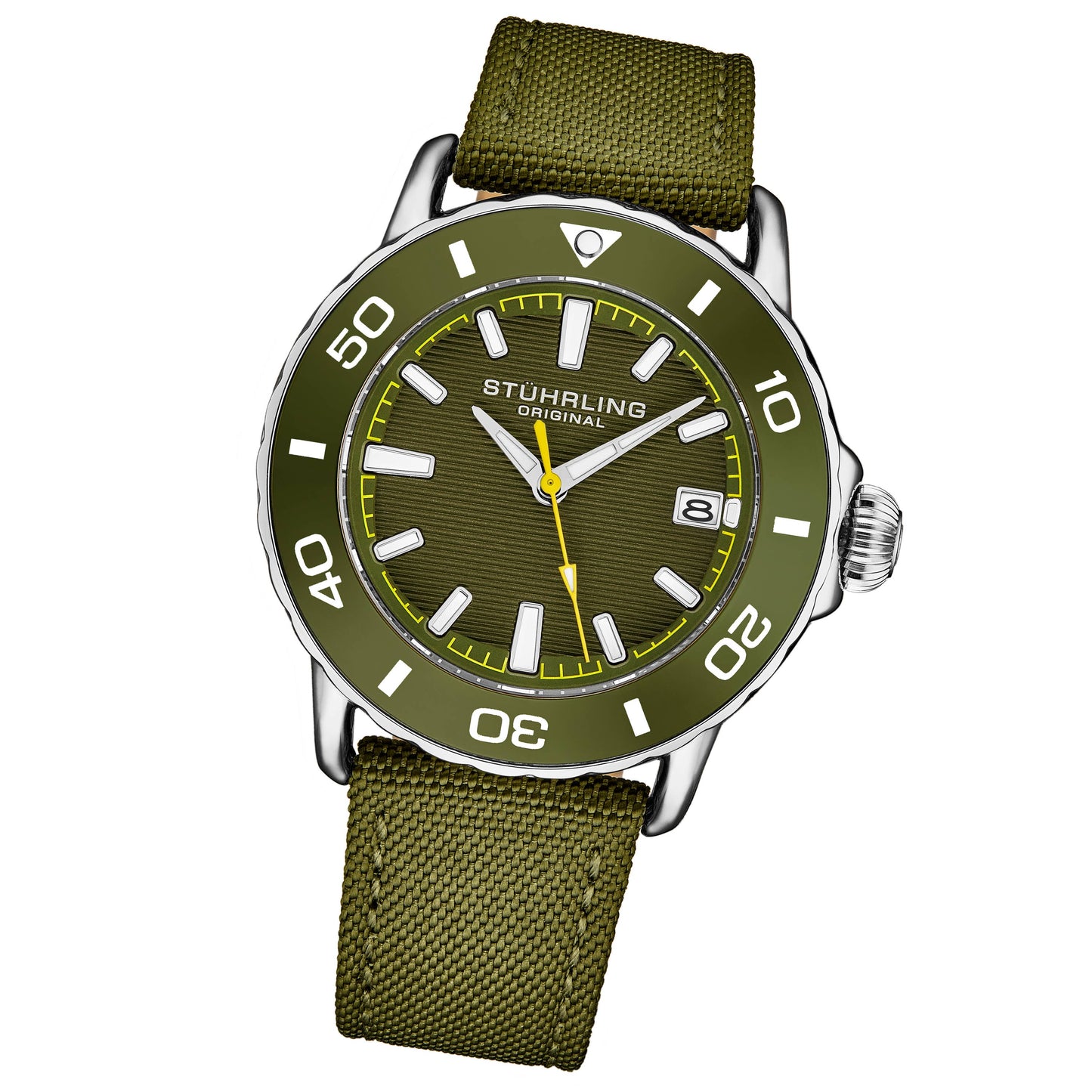 Explorateur Quartz 40mm Plongeur - Boîtier et Bracelet Verts