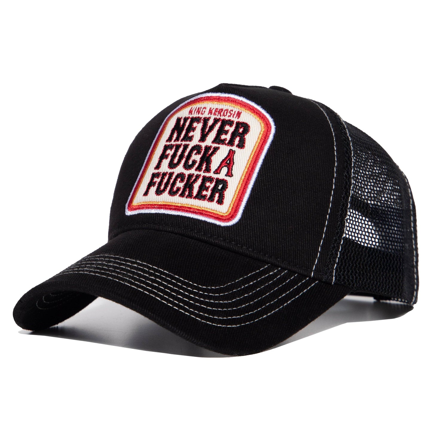 Casquette de camionneur «Never Fuck a Fucker»
