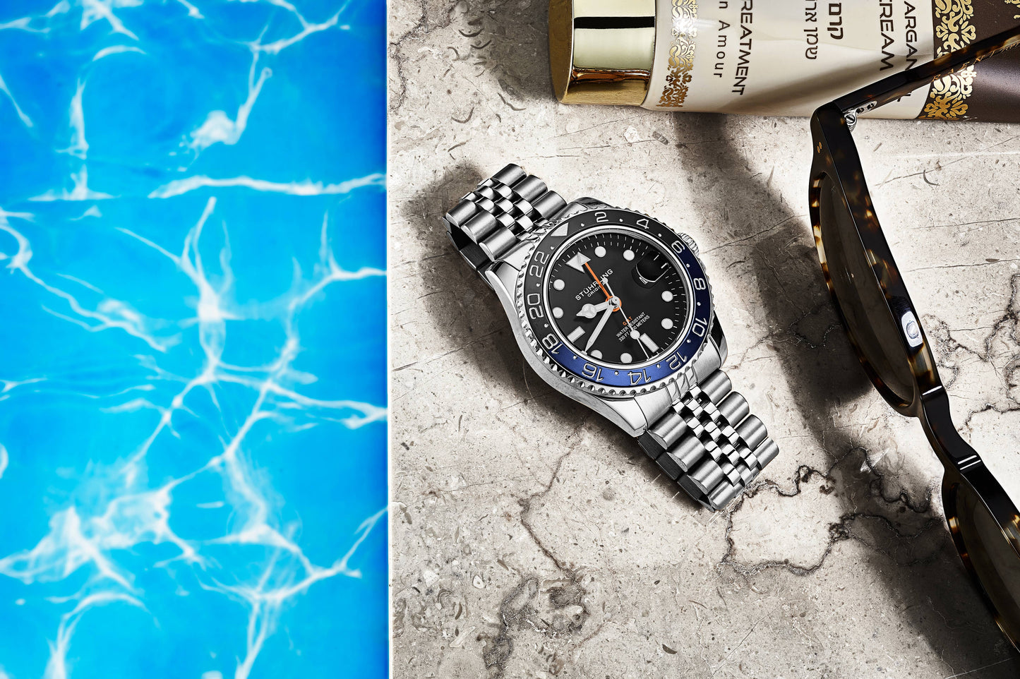 Quartz Meridian GMT Diver 42 mm