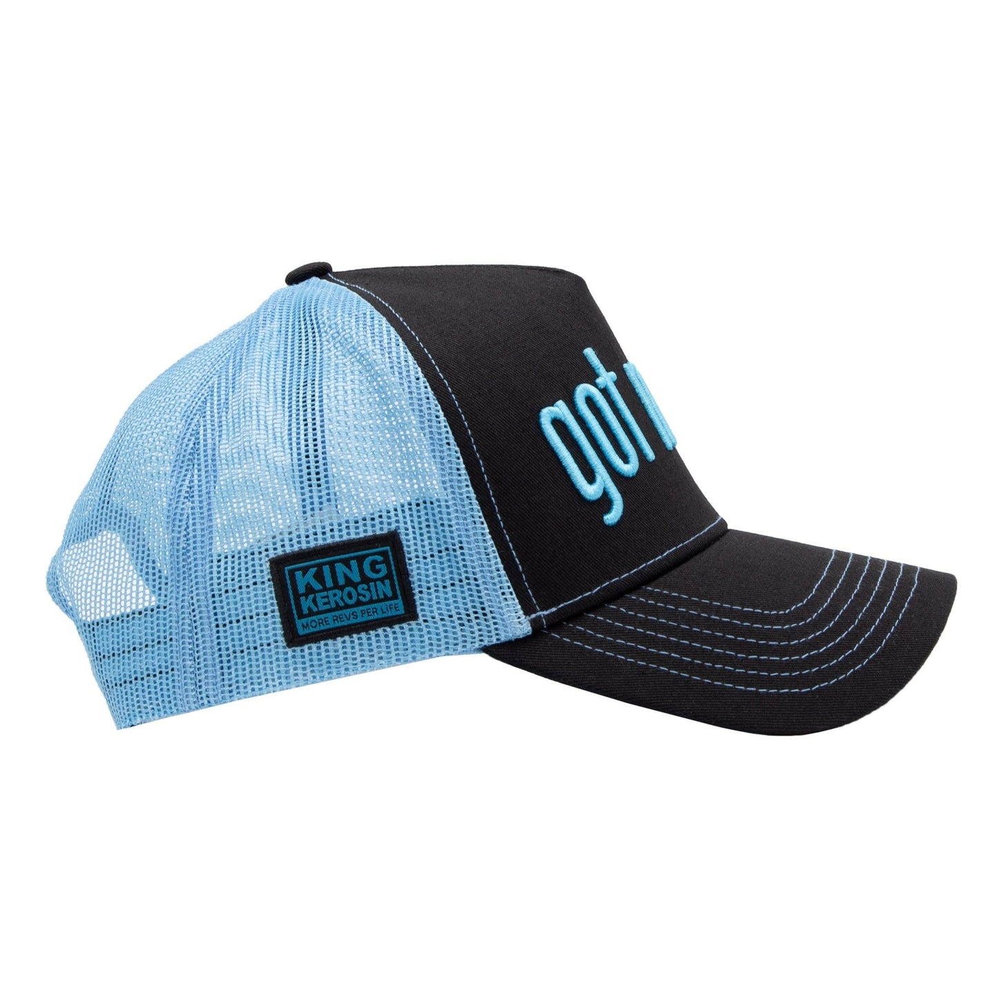 Casquette de camionneur 'Got Milk?' en noir