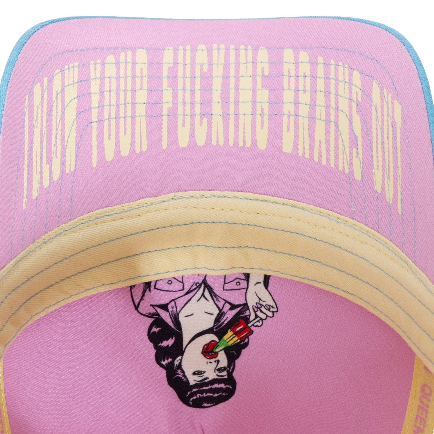 Casquette de camionneur 'Man Eater' en rose
