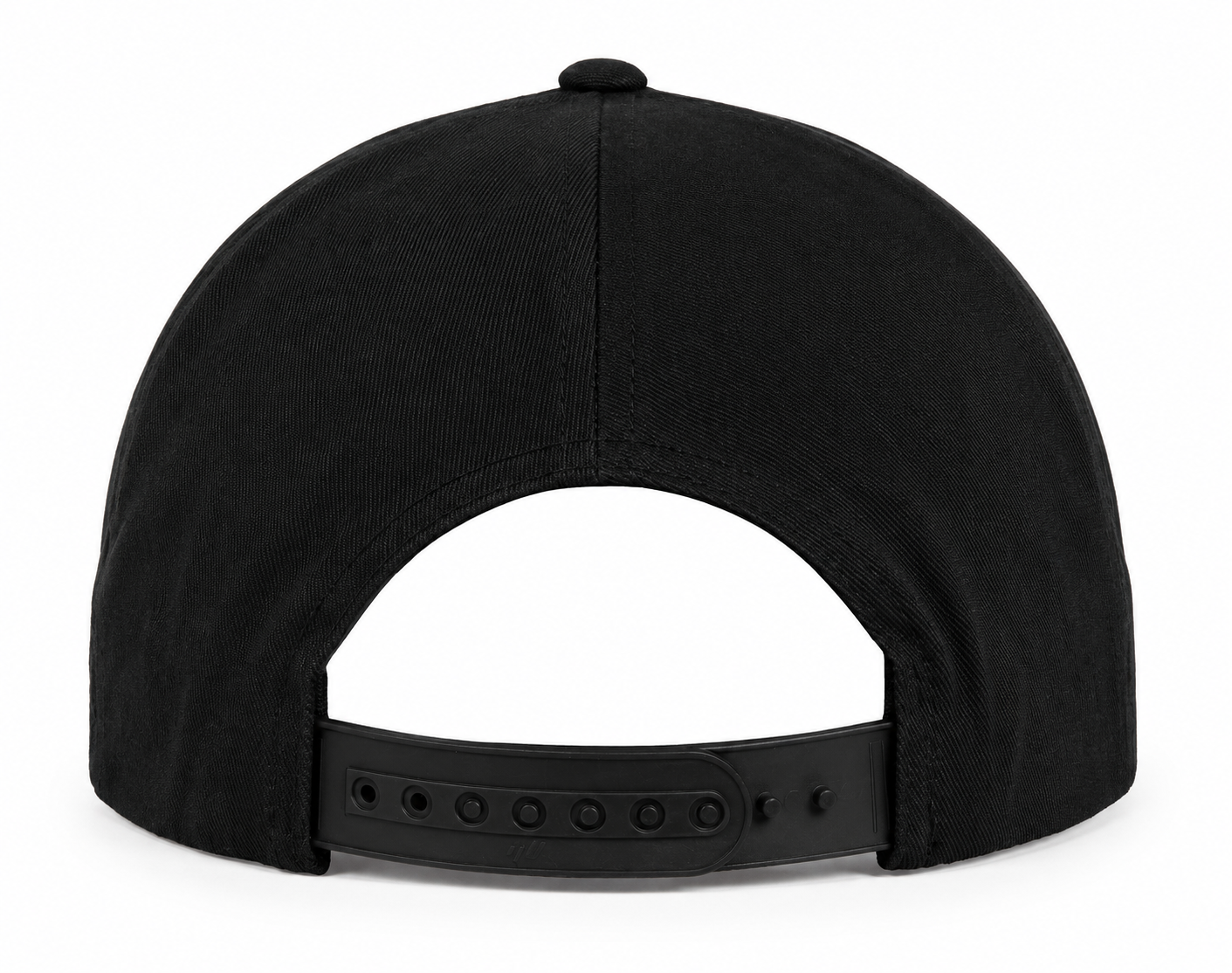 Casquette en coton noir Dikkenek brodé