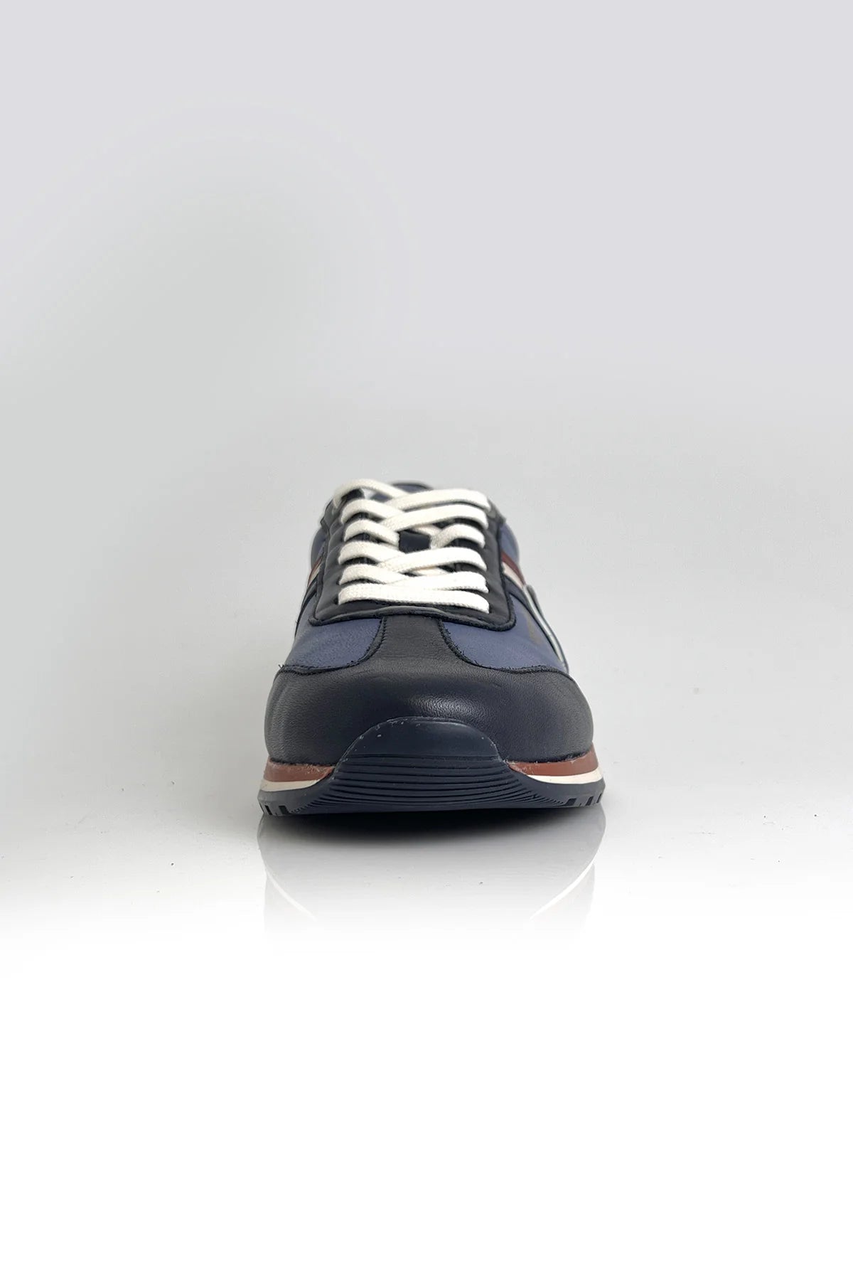 Baskets en cuir Steve McQueen Cool bleu royal Homme