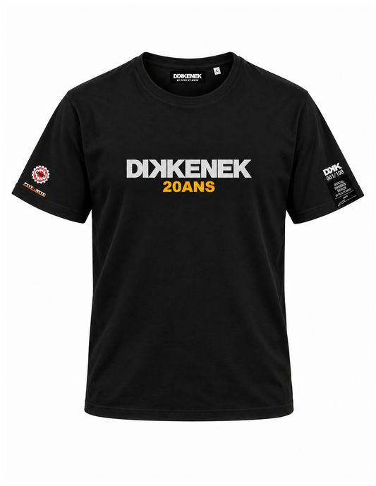 T-Shirt Unisexe Dikkenek - Édition Collector 20 ans