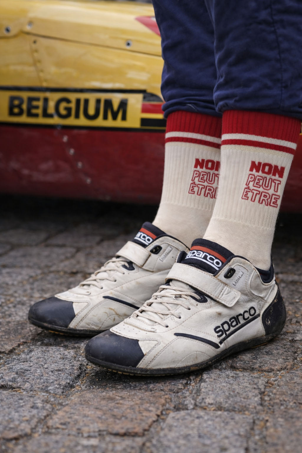Chaussettes de sport "Nôn Peut-être" - Taille Unique