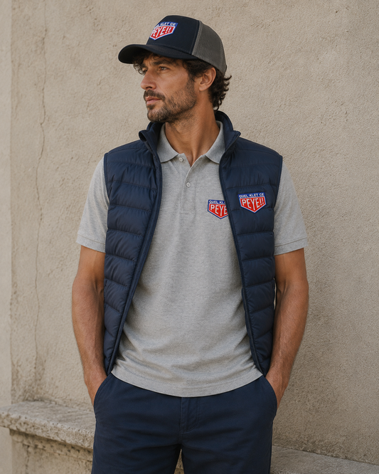 Veste bodywarmer matelassée homme "Quel Klet ce Peye"