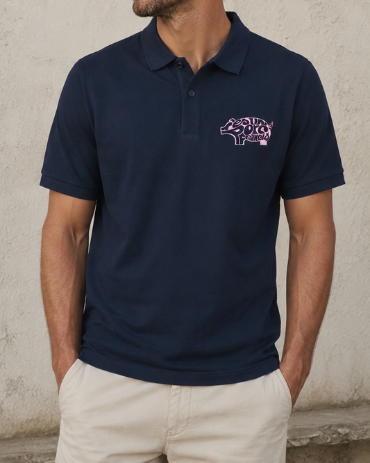 Polo manche courtes "T'es un Porc Francis"