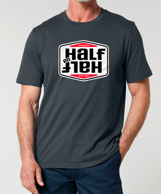 T-Shirt Unisexe "Half en Half"