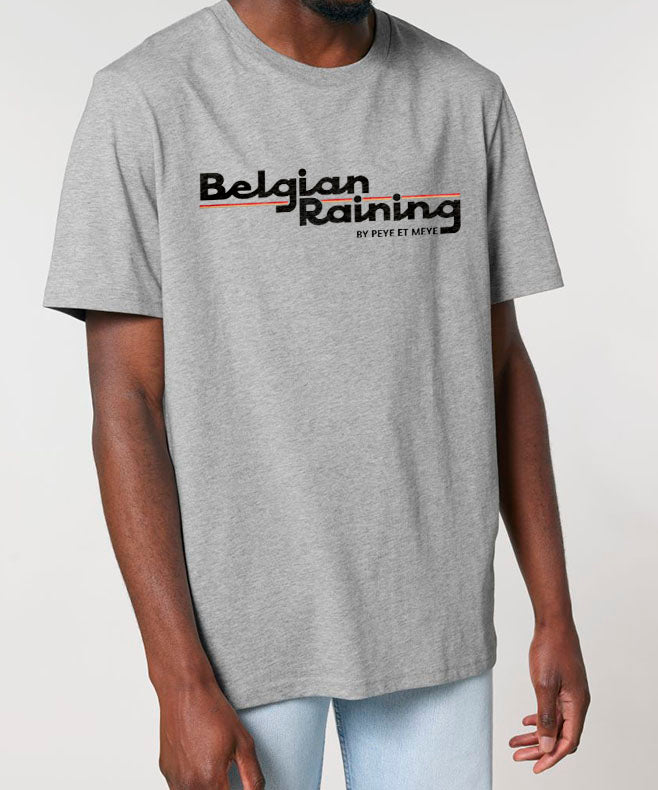 T-Shirt Unisexe "Belgian raining"