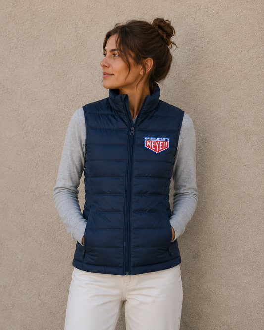 Veste bodywarmer matelassée femme "Quelle Klette cette Meye"