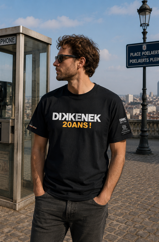 T-Shirt Unisexe Dikkenek - Édition Collector 20 ans