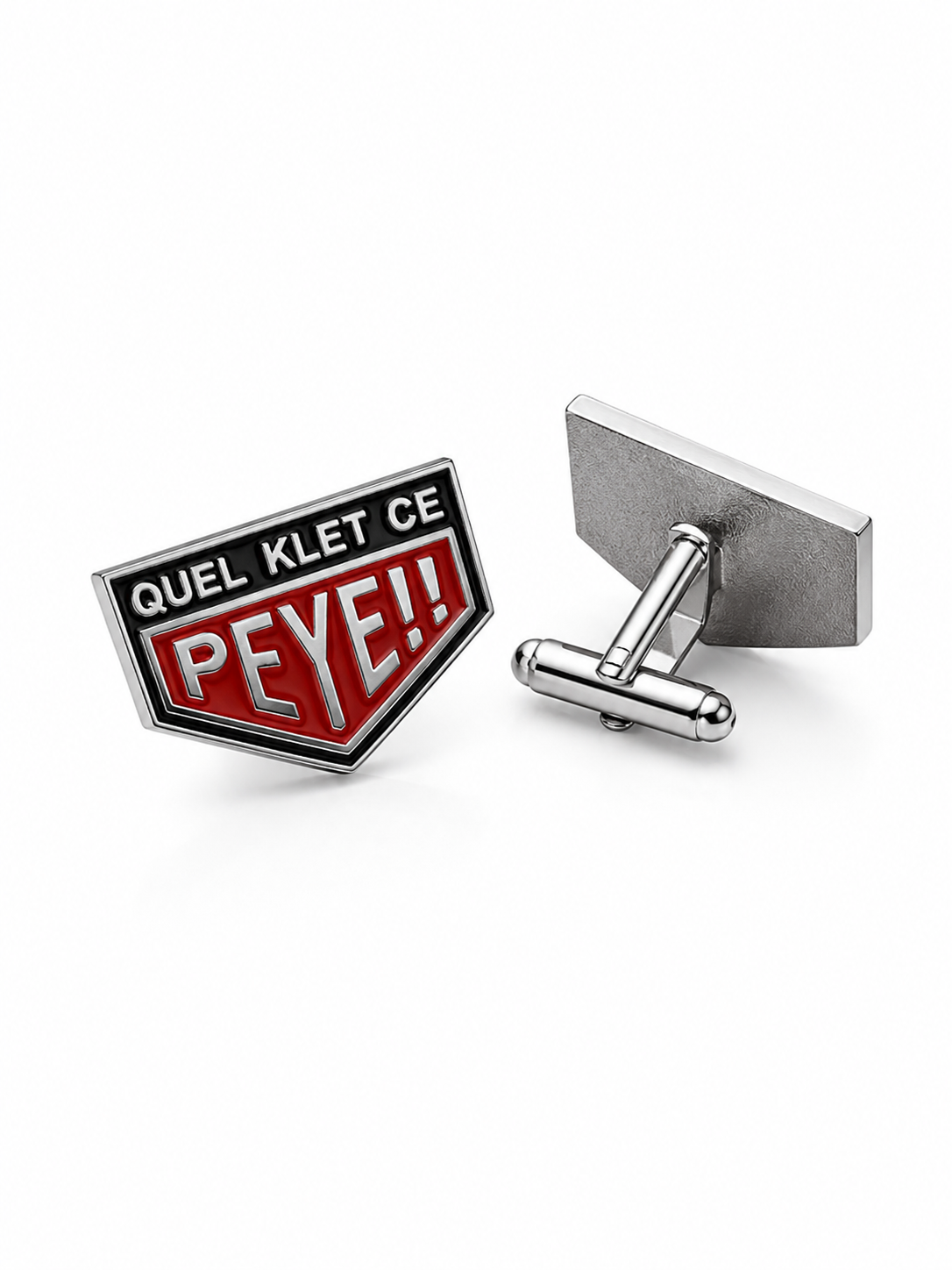 Boutons de manchettes « Quel Klet ce Peye »