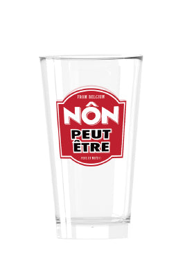 Verre à bière "Nôn Peut-être" 37cl