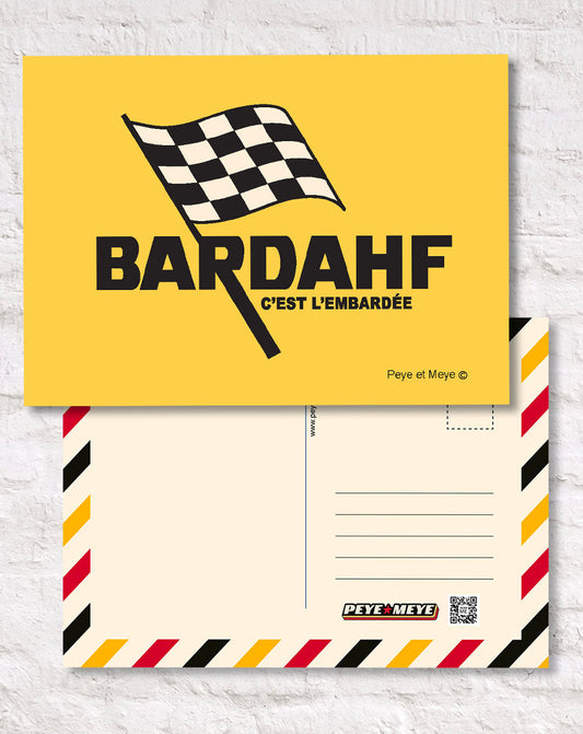 🎁 Carte postale "Bardahf, c'est l'embardée" (100% off)