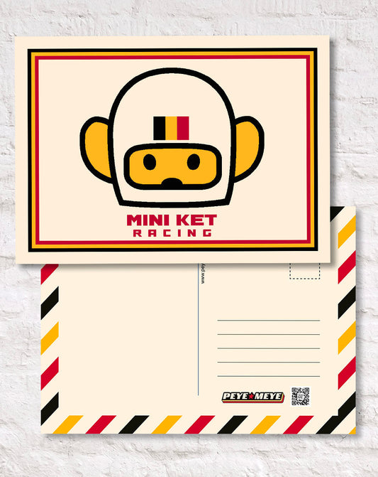 🎁 Carte postale "Mini Ket Racing" (100% off)